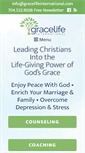 Mobile Screenshot of gracelifeinternational.com